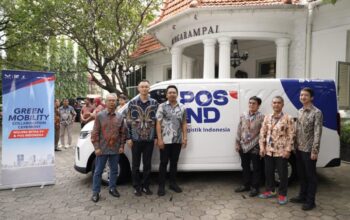 Wuling Mitra EV jadi armada logistik PT Pos Indonesia