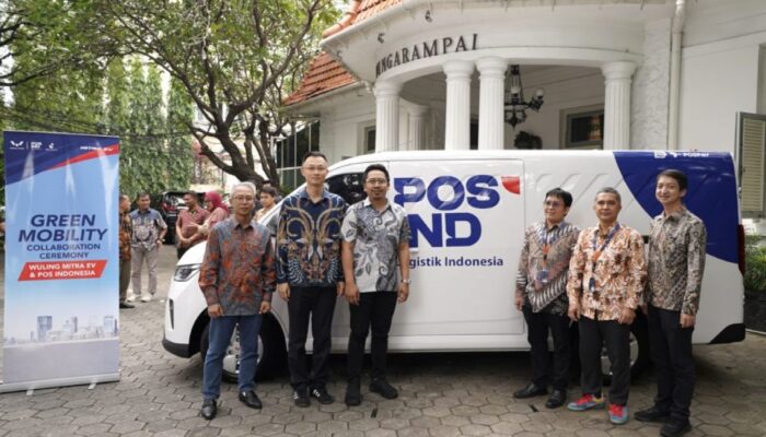 Wuling Mitra EV jadi armada logistik PT Pos Indonesia