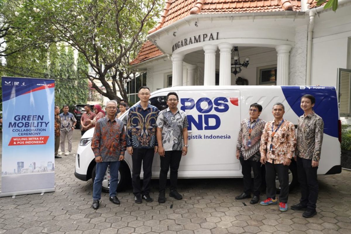 Wuling Mitra EV jadi armada logistik PT Pos Indonesia